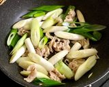 長ネギと豚バラ肉の味噌&ヨーグルト炒め作り方6写真