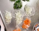 全てレンジ塩鯖と大和芋根菜の南蛮漬け風作り方8写真