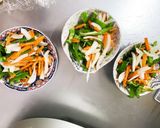 全てレンジ塩鯖と大和芋根菜の南蛮漬け風作り方9写真