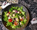 絹揚げと野菜のサラダ◆和風ドレッシングで作り方6写真