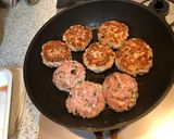 中華風紫蘇バーグ作り方5写真