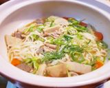 土鍋で芋炊き♪芋煮♪愛媛の味作り方7写真