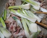 葉たまねぎと豚こま肉のゴマ油醤油炒め作り方4写真