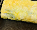 玉子焼き●味つけ海苔を巻きこむ厚焼き玉子作り方3写真