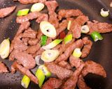 牛肉とピーマンのオイスターソース炒め作り方5写真