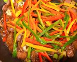 牛肉とピーマンのオイスターソース炒め作り方6写真