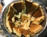 うさぎ　ケーキ　立体ケーキ作り方3写真