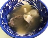 牛スネ肉とれんこんのスープ作り方7写真