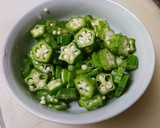 タラとオクラのさっぱり蒸し あんかけ風作り方4写真