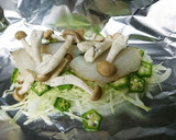 タラとオクラのさっぱり蒸し あんかけ風作り方7写真