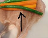 鶏の2色手作りハム作り方5写真