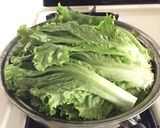 レタスのおひたし・カラシごま油味　作り方1写真