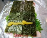 旨っ❤️大葉と海苔の肉巻(柚子/わさび)作り方4写真