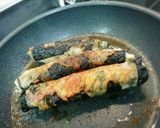 旨っ❤️大葉と海苔の肉巻(柚子/わさび)作り方9写真