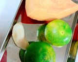 コリンキーとみかんの生姜サラダ作り方1写真