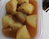 ほっこりする大根とがんもの煮物作り方5写真
