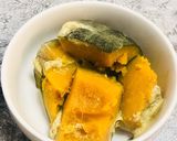 ずぼらの簡単かぼちゃの牛乳チーズ煮作り方4写真