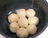 炊飯器でまんまる八つ子のパン２（卵ミルク作り方3写真