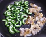 ゴーヤとサバのカレー粉炒め♪作り方4写真
