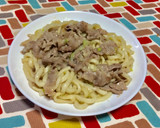 超簡単☆激うま！こく旨！ねぎ塩焼うどん作り方7写真