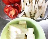 ポカポカ♡豆腐とトマトの中華スープ作り方2写真