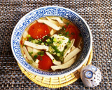 ポカポカ♡豆腐とトマトの中華スープ作り方6写真
