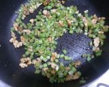 カブの葉とクルミの醤油炒め♪作り方5写真