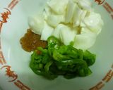 カブとピーマンの梅あえ♪さっぱり和え物!作り方4写真