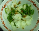 カブとピーマンの梅あえ♪さっぱり和え物!作り方5写真