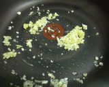 カブの葉・クルミ醤油のリメイクチャーハン作り方3写真