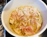 糖質制限レシピ：肉と豆腐のみぞれ煮作り方1写真