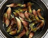 土付きミョウガの甘酢漬け作り方2写真