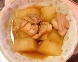 大根と鶏肉煮作り方7写真