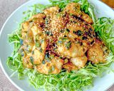 作り置き*鶏むね肉のねぎ味噌炒め作り方9写真