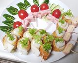 運動会　お弁当2019　おかず　ポケモン作り方2写真
