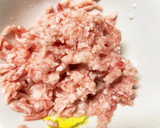 全てレンジひき肉豆腐もやしトマトの卵とじ作り方8写真