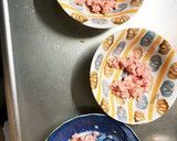 全てレンジひき肉豆腐もやしトマトの卵とじ作り方10写真