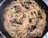 バターが香る☆納豆と塩昆布の和風パスタ作り方4写真