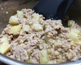 長ねぎとポテトと挽き肉のマカロニグラタン作り方5写真