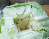ロールキャベツ用のキャベツのはがし方作り方1写真