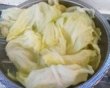 ロールキャベツ用のキャベツのはがし方作り方7写真