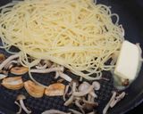 鮭のバター醤油スパゲッティ作り方4写真