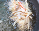 鶏とゴボウのかき揚げ（みつせ鶏フレーク）作り方5写真