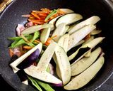 ナスと豚バラ肉の味噌&牛乳うま煮作り方7写真