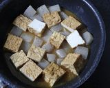 居酒屋メニュー♪厚揚げの味噌煮込み作り方2写真