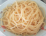 ガス不使用のいつでも生たらこパスタ作り方7写真