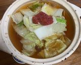 鶏肉と白菜の小鍋 梅肉仕立て作り方5写真