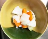 全てレンジ胸肉と根菜の南蛮漬け風作り方7写真