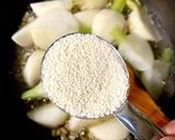 生姜香る鶏つくねとカブの餡掛け作り方15写真