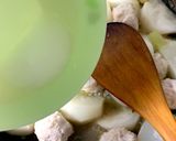 生姜香る鶏つくねとカブの餡掛け作り方20写真